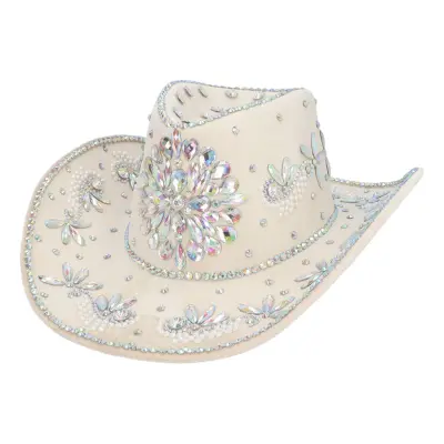 Cowboyhatt Crystal Beige - One size