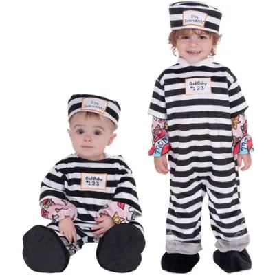 Fängelsedräkt Barn 2-4år