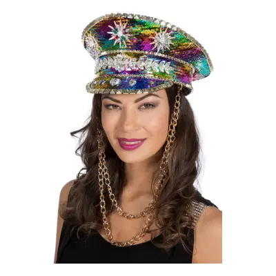 Festivalhatt Regnbågsfärgad - One size