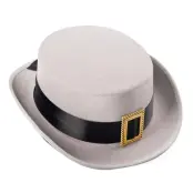 Filthatt Silver med Spänne - One size