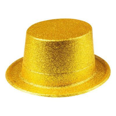 Glitterhatt Guld - One size