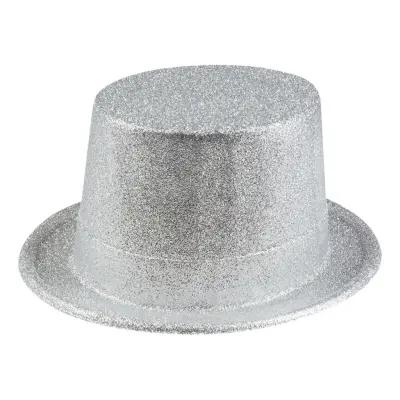 Glitterhatt Silver - One size