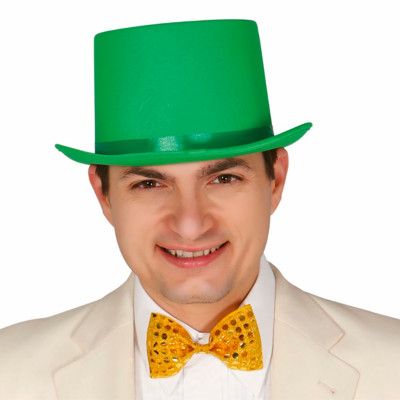 Grön Hög Hatt Deluxe - One size