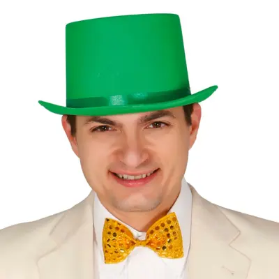 Grön Hög Hatt Deluxe - One size