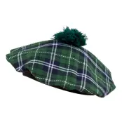 Grön Mrs Tartan Hatt - One size