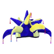 Gycklarhatt Blå/Gul - One size