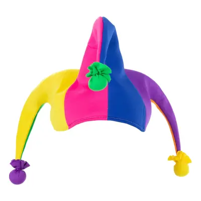 Gycklarhatt Regnbågsfärgad - One size