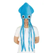 Hatt Bläckfisk Blå - One size