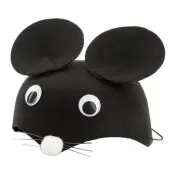 Hatt för Barn Mus Svart - One size