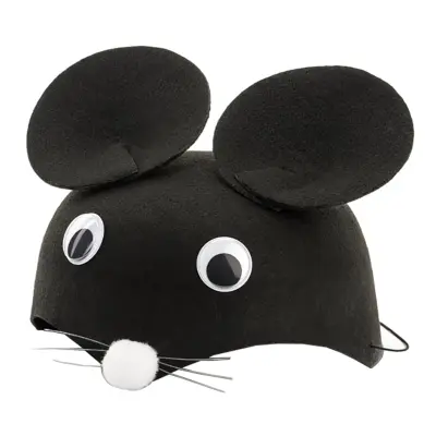 Hatt för Barn Mus Svart - One size
