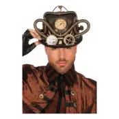 Hatt Steampunk med Slangar Deluxe - One size
