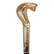 Käpp med Ormhuvud Guld