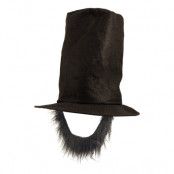 Lincoln Hatt med Skägg - One size