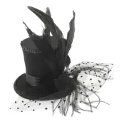 Minihatt Svart - One size