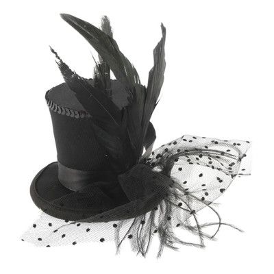 Minihatt Svart - One size