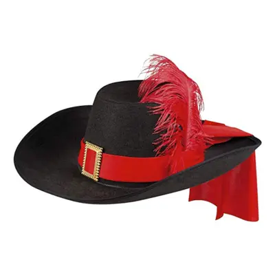 Musketörhatt med Fjäder - One size