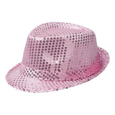 Paljetthatt Rosa - One size