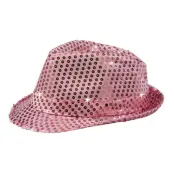 Paljetthatt Rosa - One size