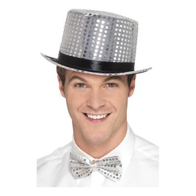 Paljetthatt Silver - One size