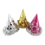 Partyhatt Metallic - 3-pack