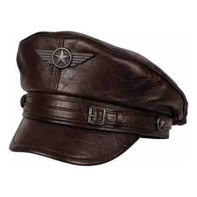 Pilotkeps Vintage Brun - One size