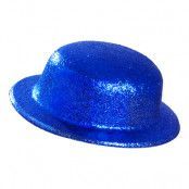 Plommonstop Glitter Blå Hatt - One size