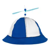 Propellerhatt Blå/Vit - One size