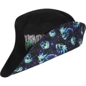 Rick And Morty Hatt - Neon Skull Bucket Hat - för  svart