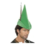 Robin Hood Lång Hatt - One size