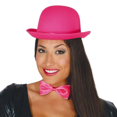 Rosa Bowlerhatt - One size