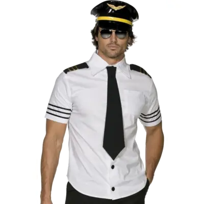 Sexig Kaptenskostym M