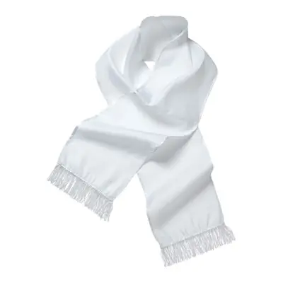Sidenscarf Vit - One size