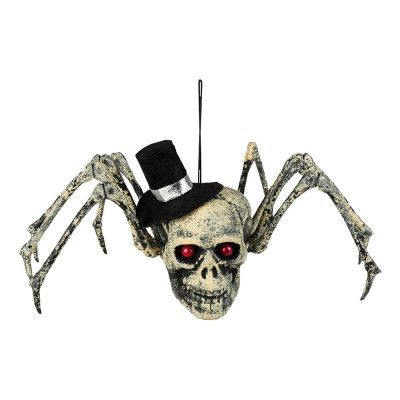 Spindel Döskalle med Hatt Prop