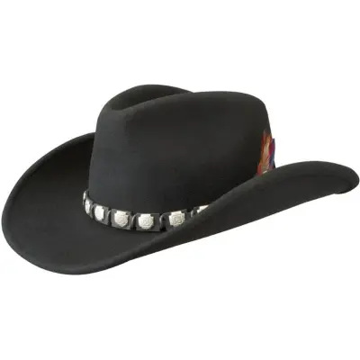 Stetson - Gothic Hatt - Western Woolfelt - för  svart