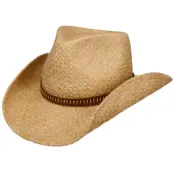 Stetson Hatt - Western Raffia - för naturfärgad