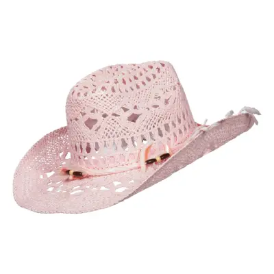 Stråhatt Rosa - One size