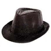 Trilby Hatt Svart