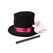 Trollkarl Hatt med kanin och trollstav - Den goda fen -  Leksaksaffären