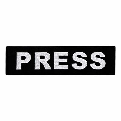 Tygmärke PRESS