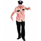 Zombie Polis Kostym