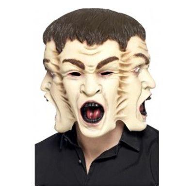 3-ansikten Mask - One size