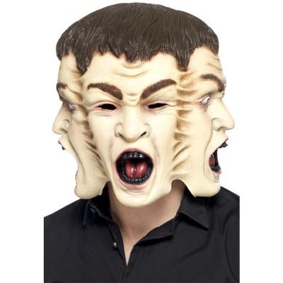 3 Face Halloween Mask