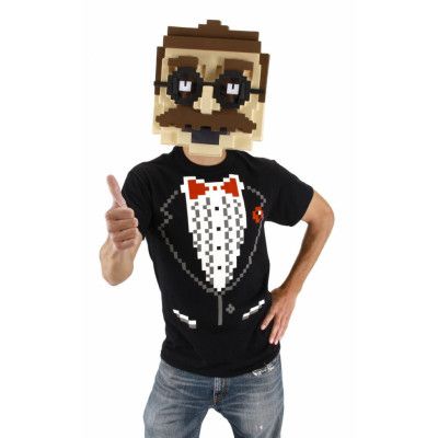 8-bitars Mask Gubbe