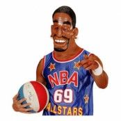 Basketspelare Mask - One size