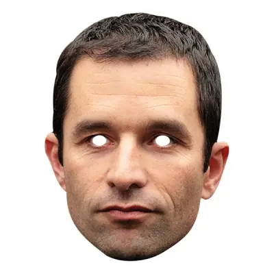 Benoit Hamon Pappmask