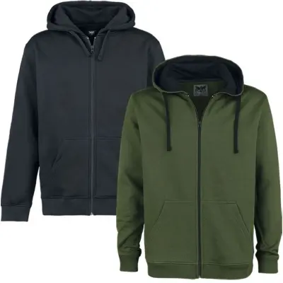 Black Premium by EMP Luvjacka - Mask Of Sanity - Bundle - S 5XL - för Herr - flerfärgad