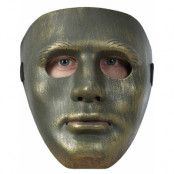 Bronsfärgad Ansiktsmask