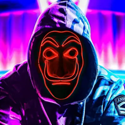 Casa de Papel LED Mask