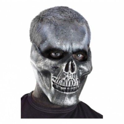 Dödskalle Halvmask