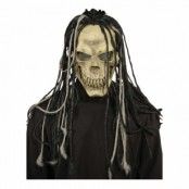 Dödskalle med Dreads Mask - One size